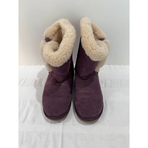 EMU Kungala Australia Mini Pull On Winter Purple Suede Boots EU 36 US 6 K4 - Picture 3 of 10